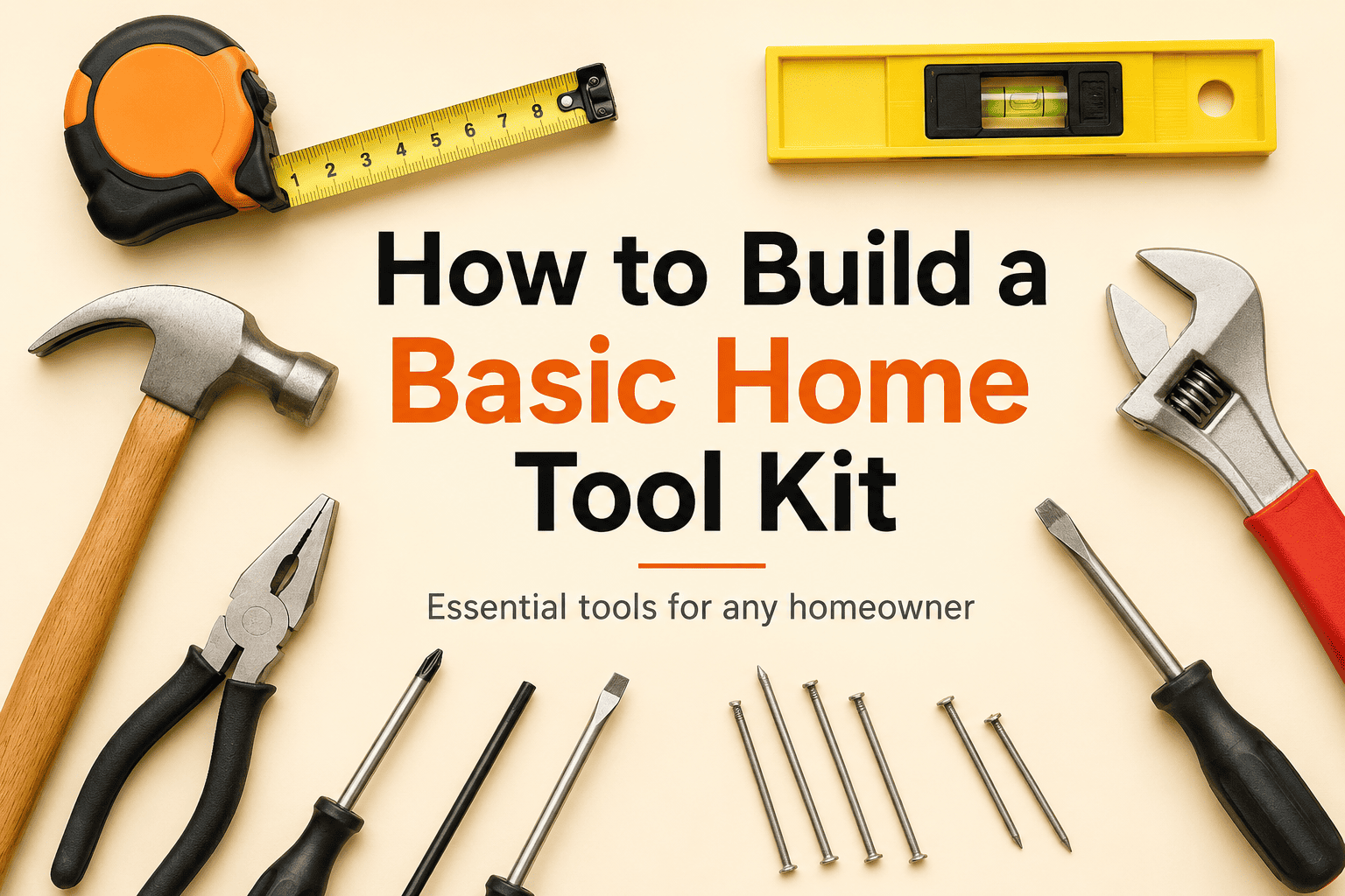 Basic home toolkit from Bhudev Hardware
