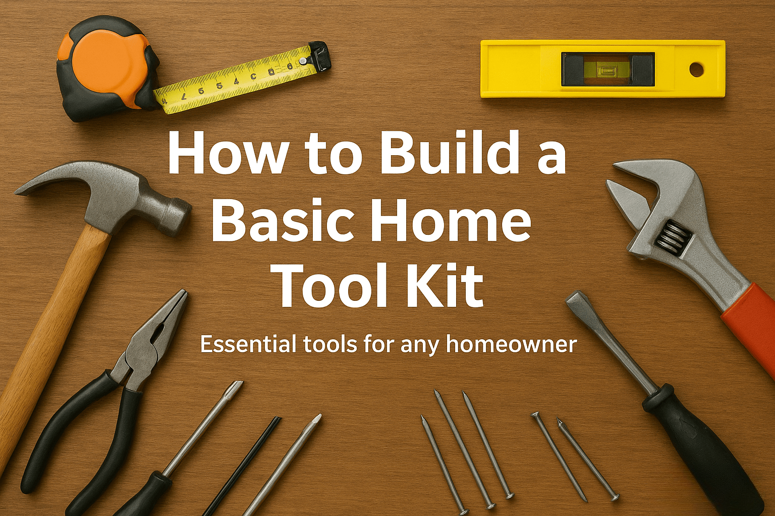Basic home toolkit from Bhudev Hardware